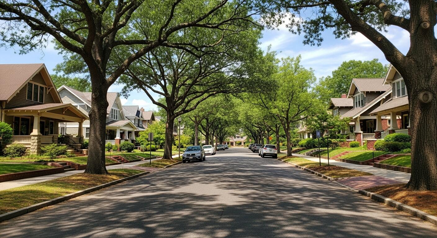 Wesley Heights neighborhood